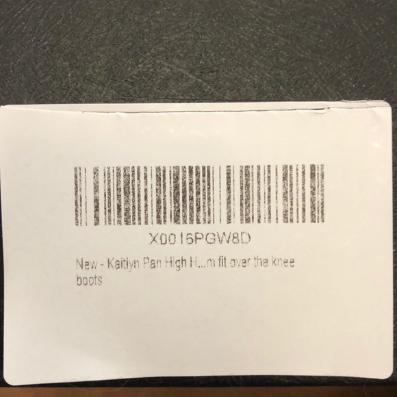 Thigh high heeled boots - Picture 3 of 3